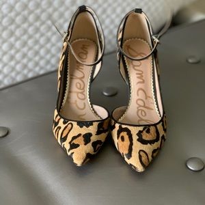 Sam Edelman Tia Genuine Calf Hair Pump - Leopard